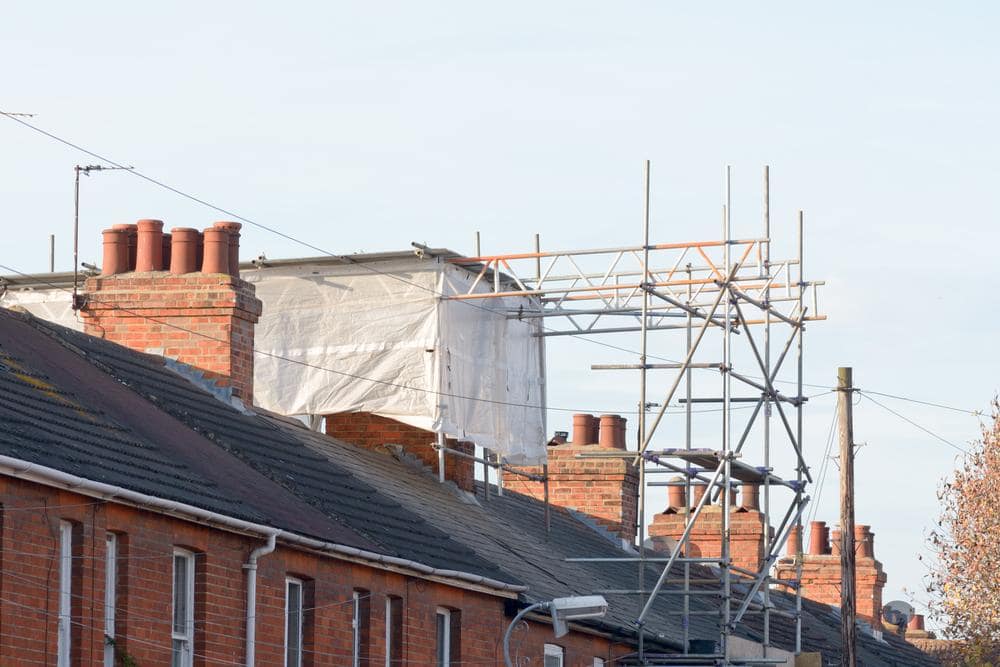 loft,extension,being,carried,out,on,victorian,terraced,property