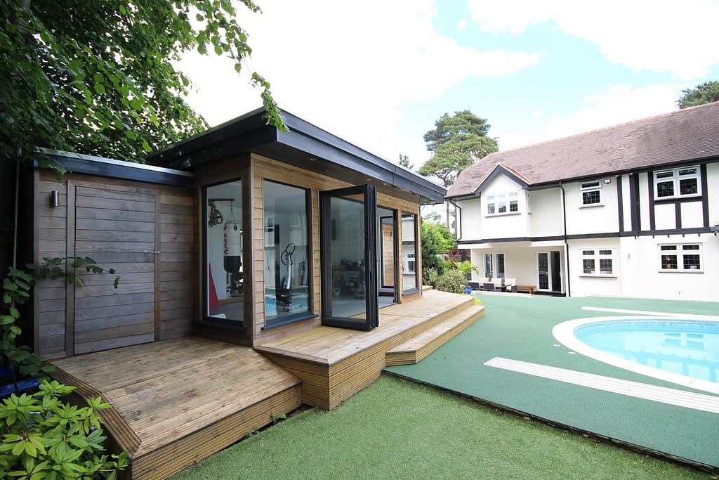 Residential Garage garden